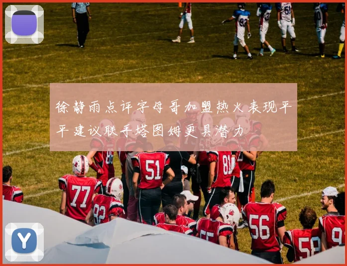 徐静雨点评字母哥加盟热火表现平平建议联手塔图姆更具潜力
