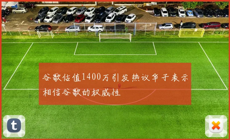 谷歌估值1400万引发热议华子表示相信谷歌的权威性